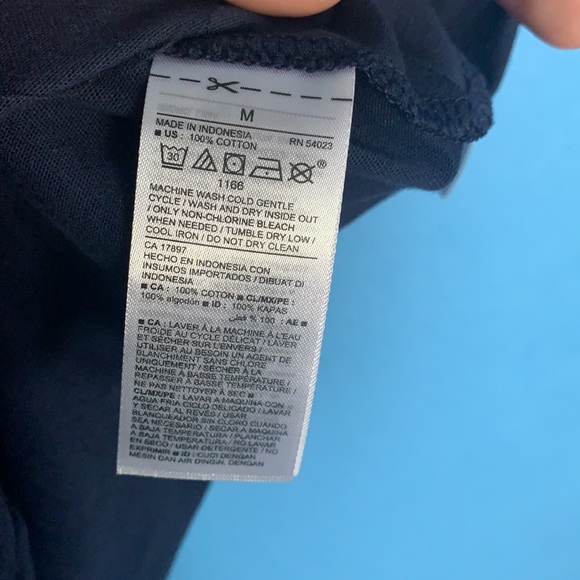 Old Navy Polka Dotted Tie Front Tank Top - Picture 5 of 5